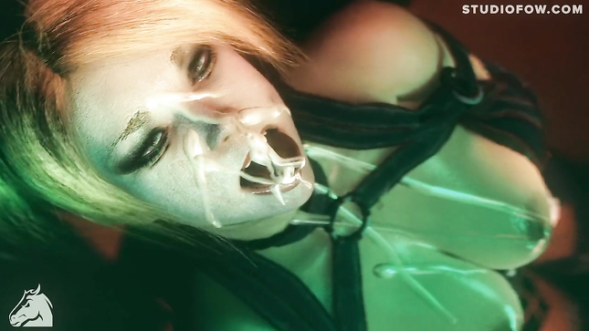 Тёмный рыцарь и Харли: двойной поток страсти