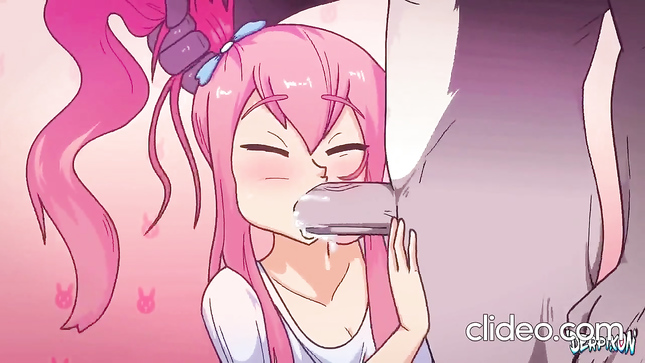 Хентай мульт Похотливый Кроль и юные красотки