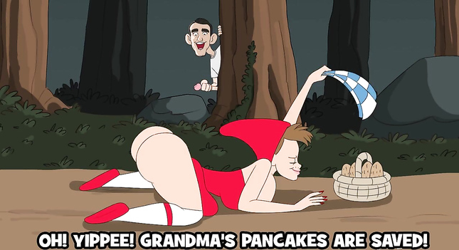 Красная Шапочка Порно мультик