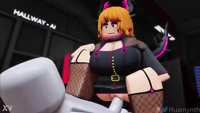 Хентай Роблокс Наездница